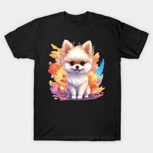 Fluffball Lovely Pomeranian Puppy T-Shirt